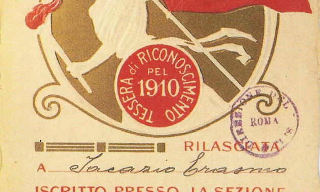 Reprint delle tessere del PSI (serie oro) – 1909 – 1910 – 1911 e 1912