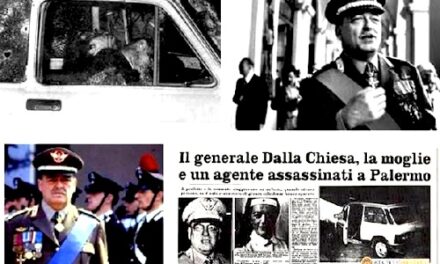ACCADDE OGGI – Parlermo, 3 settembre 1982 – Muore a causa di un agguato mafioso Carlo Alberto Dalla Chiesa