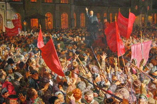 ACCADDE OGGI – 25 ottobre 1917 inizia a Pietroburgo la rivoluzione d’ottobre